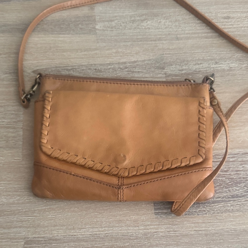 HOBO Tan Crossbody Bag